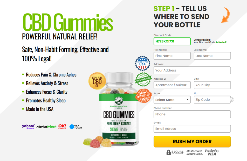 Forest Mountain Farms CBD Gummies Buy