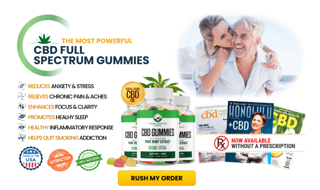 Forest Mountain Farms CBD Gummies Order